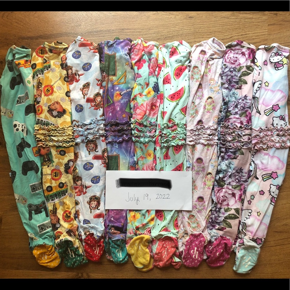 SOLD: Posh Peanut Footie Bundle 9/12 Months